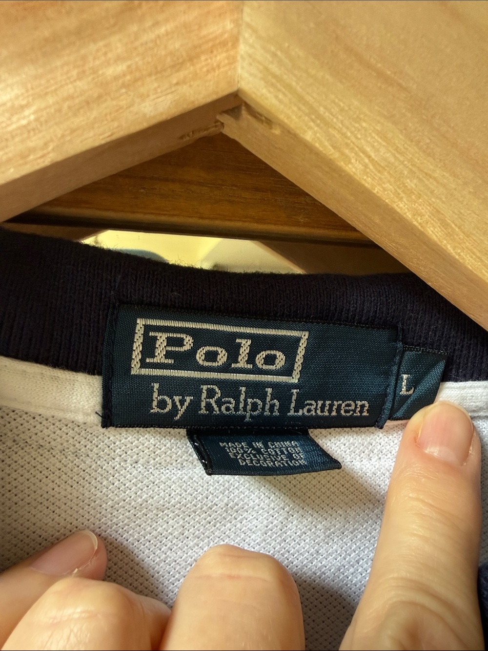 Polo Ralph Lauren Cricket Style Big Pony Polo Shirt Size L - Picture 4 of 6